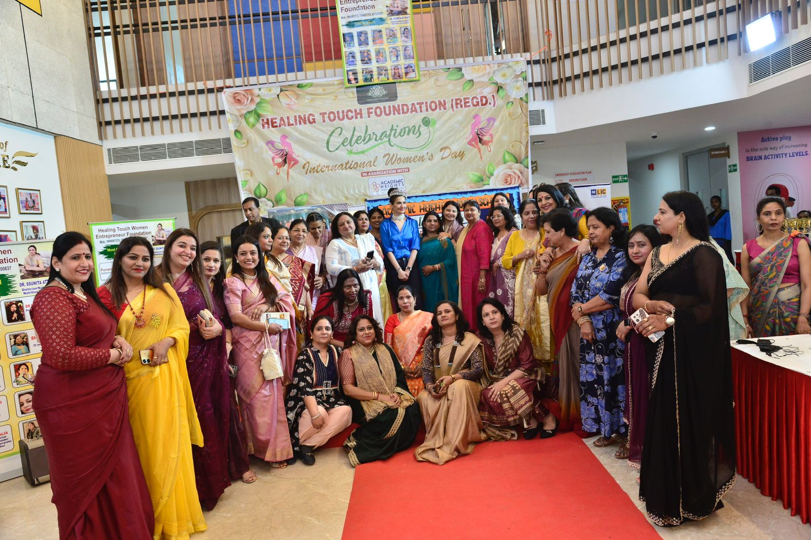 Healing Touch Foundation community — International Women's Day celebration